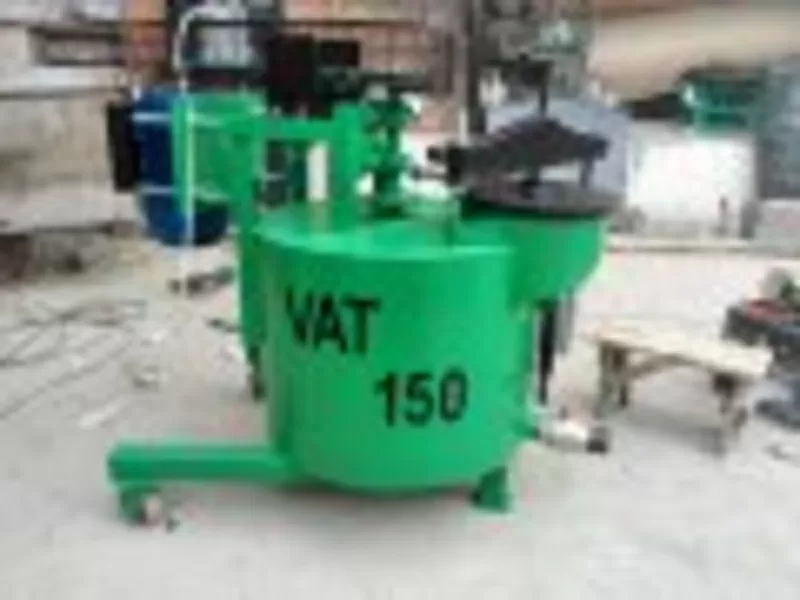 Оборудование для производства пенобетона,  штукатурной смеси VAT 150 2