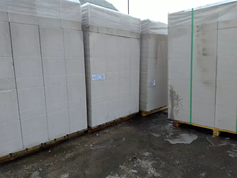 Блоки газосиликатные (из ячеистого бетона) стеновые и перегородочные 3