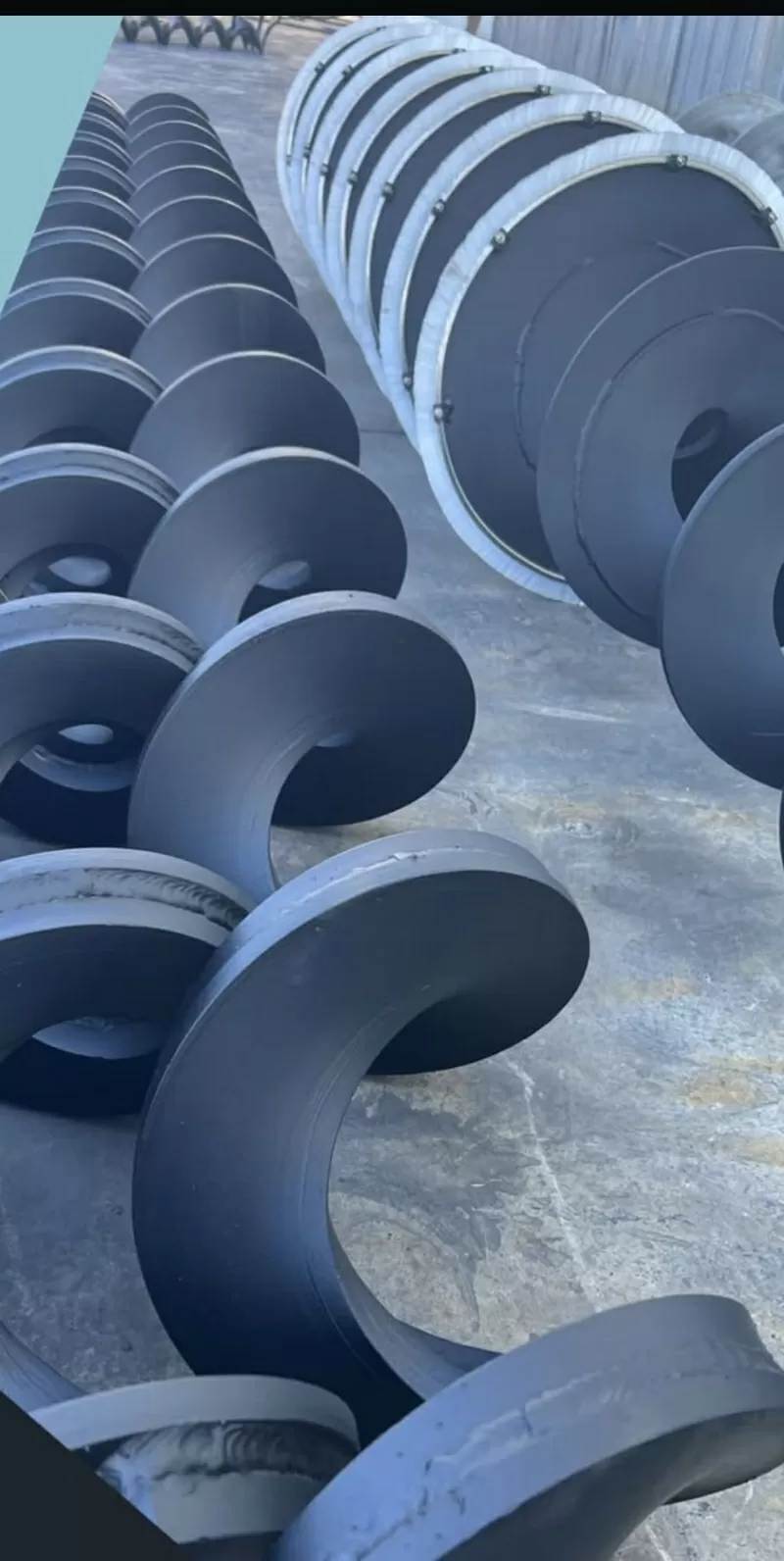 Шнеки,  шнековые спирали,  витки для шнеков 2