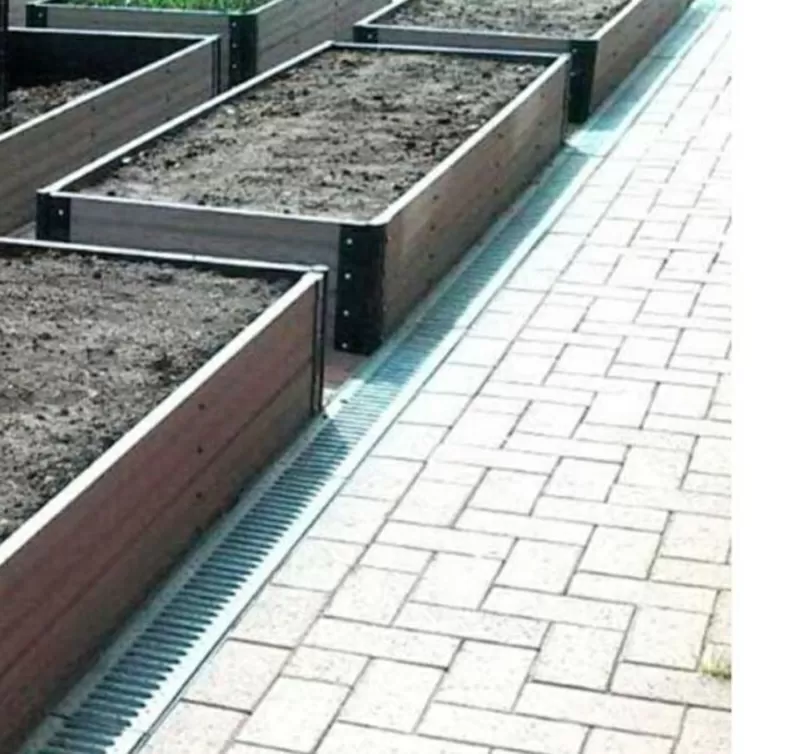 Установка высоких грядок 3