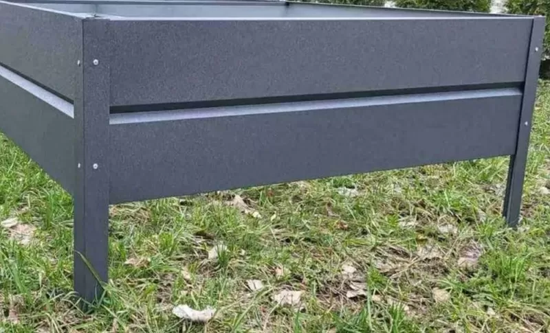 Установка высоких грядок 5